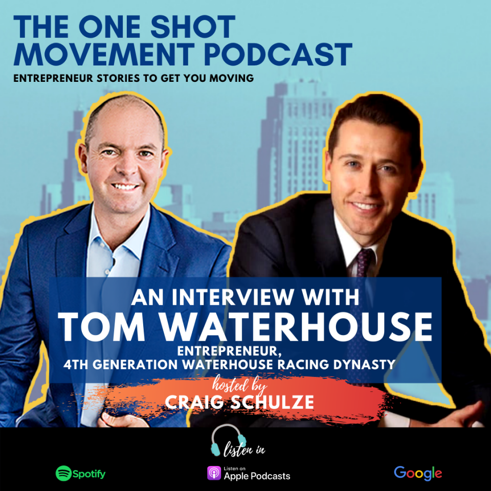 Interview with Tom Waterhouse - Entrepreneur & 4th Gen Waterhouse ...